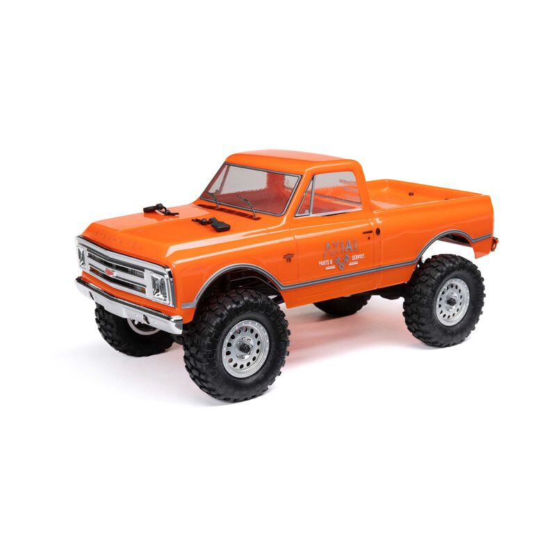 Axial 1/24 SSCX24 1967 Chevrolet C10 4WD Brushed Truck RTR Orang